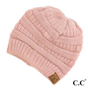 CC Winter Beanie Authentic Hat - Indi Pink